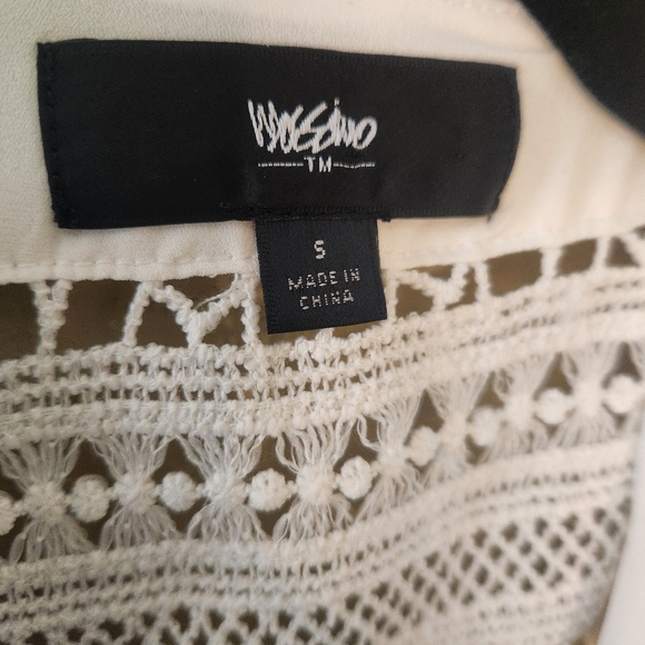 Mossimo White Lace Kimono Cardigan - Picture 4 of 4